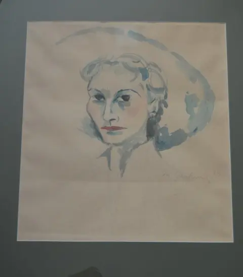 Jan Sierhuis (1928) - Portret van een vrouw