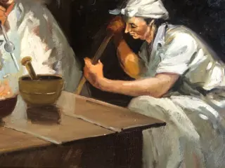 European school (XX) - Los alquimistas