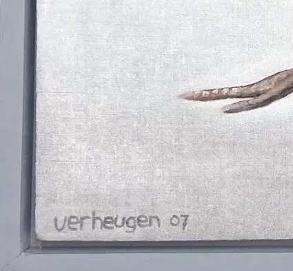 Jos Verheugen (1961) - Two chickens, two eggs