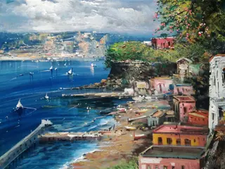 Marino Faliero (1948) - Vedutadi Sorrento (costiera amalfitana)