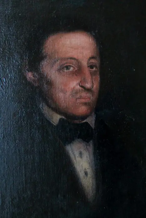 Escuela española (XX) - Retrato de caballero