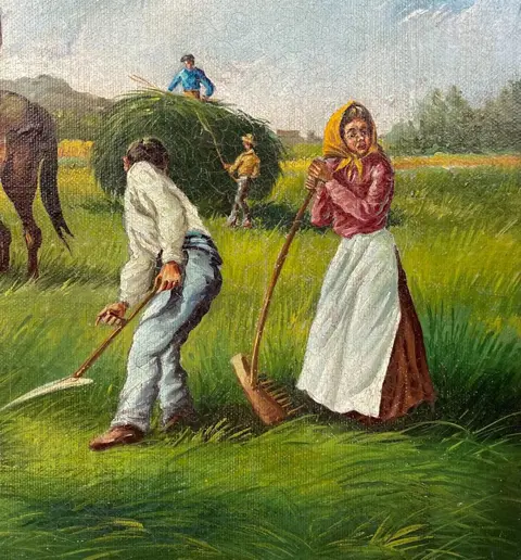 M. Barbasan - Campesinos y terrateniente