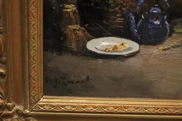 A.j Zwart (1903-1981) - Interier Hoge Wierd.