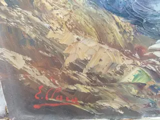 Ermanno Clara (1880 - 1946) - Paesaggio di montagna