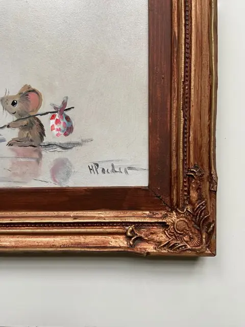 Henk Poeder (1964) - Kitten en muisje