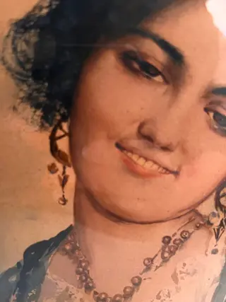 Arnaldo De Lisio (1869-1949) - Giovane donna elegante