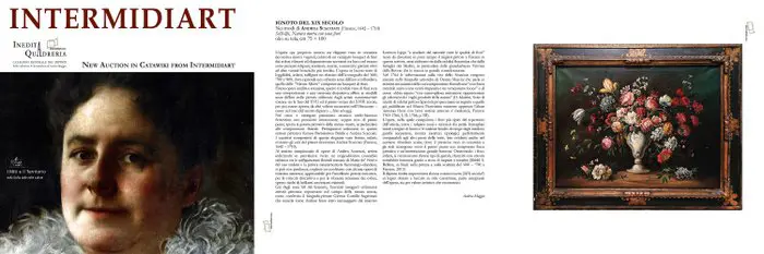 Scuola Italiana (XIX) - Nei modi di Andrea Scacciati - Still-life, Natura, Nature Morte con vaso di fiori