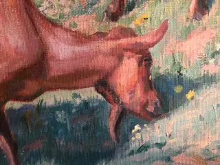 Hans Widmer (1872-1925) - Pastore con capre