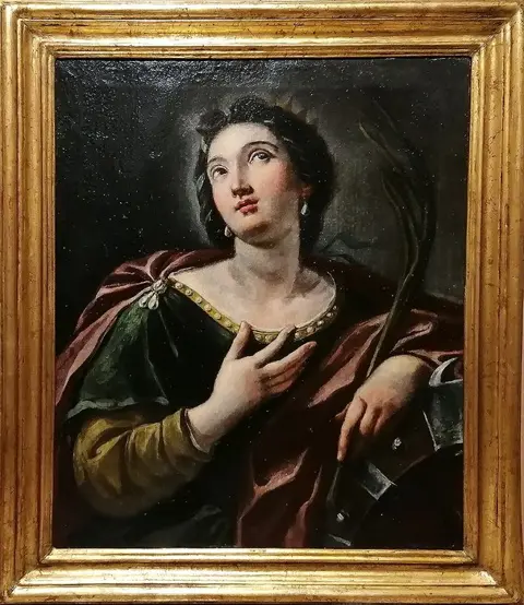 Dionisio Fiammingo (1540-1616) attr. a - Madonna con Bambino Gesù e San Giovannino