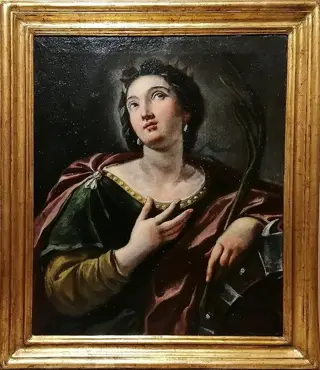 Dionisio Fiammingo (1540-1616) attr. a - Madonna con Bambino Gesù e San Giovannino