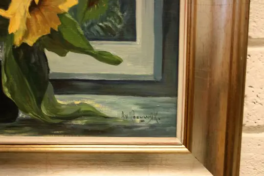 A van Reeuwijk (XX) - Zonnebloemen
