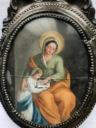 Scuola italiana (XIX) - Istruzione di Maria