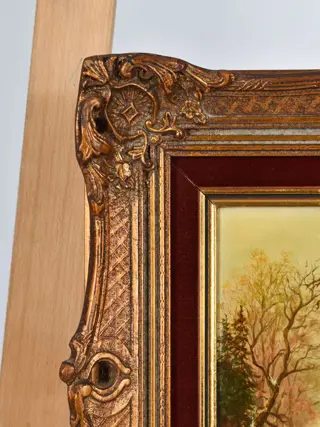 Leo Vrolijk (XX) - Winters bosgezicht