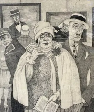 Martin Claus (1892-1975) - 5 Zeichnungen