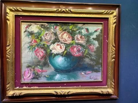 Giuseppe Cocco (1879-1963) - Vaso con fiori