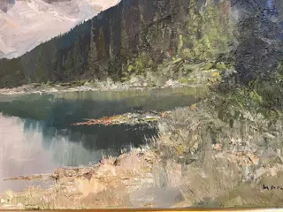 Hans Steiner (XX) - Austrian Alpine Lake