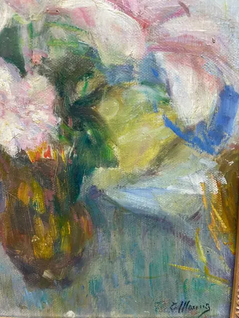 Tonino Manna ( 1952-2022) - Composizione floreale ( studio)