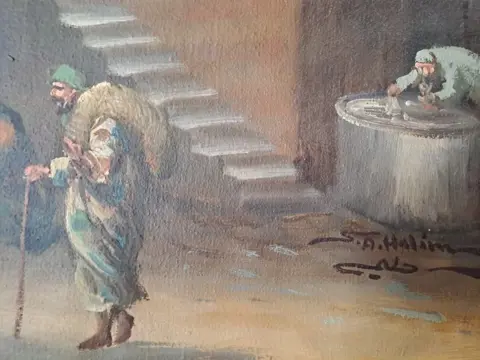 Escuela Orientalista - Mercado