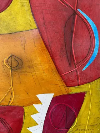 Tommaso Cascella (1951) - Il Continente nero è colorato