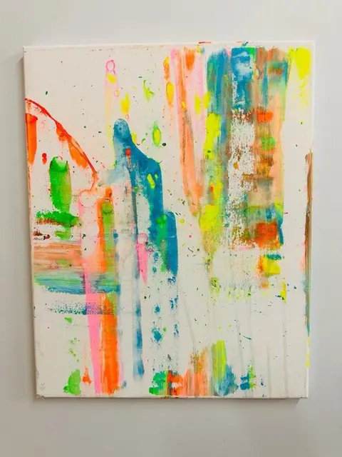 Karl Lagasse (1981) - TABLEAU - APPARITION -Oeuvre exposition Austin Texas USA 2023