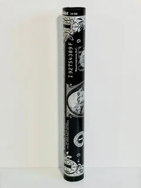 Karl Lagasse (1981) - NEW - ONE DOLLAR ROLS BLACK & WHITE - Vendu sans prix de réserve.