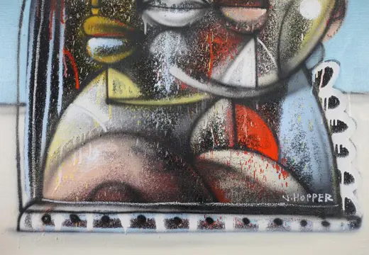 Jone Hopper - Femme à la fleur dans les cheveux