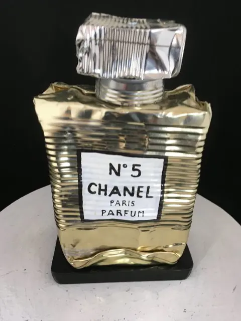 Norman Gekko (XX-XXI) - Big Crushed Chanel N.5 Gold