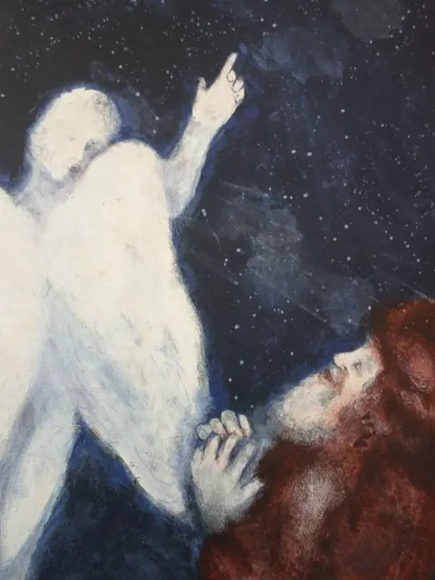 Marc Chagall (1887-1985) - Noé et l'ange