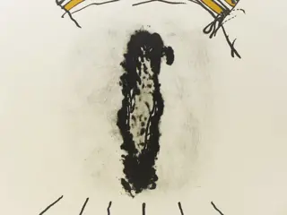 Josep Guinovart (1927-2007) - La cara fosca