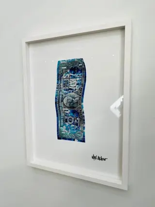 Karl Lagasse (1981) - TABLEAU - ONE DOLLAR KL20 - Vendu sans prix de réserve