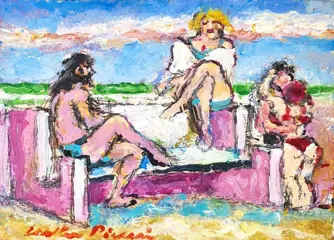 Walter Piacesi (1929-2022) - Lungomare a Cattolica