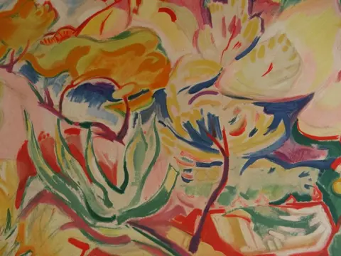 Emile Othon Friesz (1879 – 1949) - Hommage à Cézanne : Montagne Sainte-Victoire