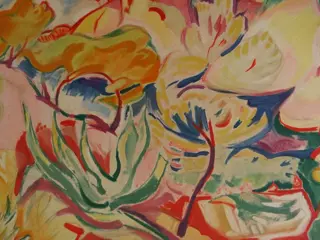 Emile Othon Friesz (1879 – 1949) - Hommage à Cézanne : Montagne Sainte-Victoire