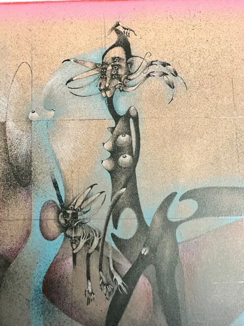 Frédéric Bouché (1948-2000) - Mirage bleue