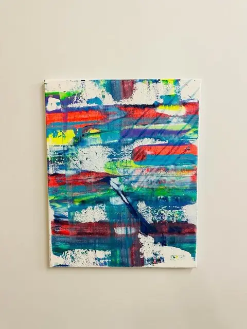 Karl Lagasse (1981) - TABLEAU - ONE 2 -Oeuvre exposition Austin Texas USA 2023