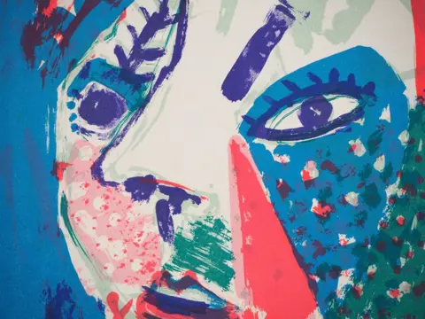 Bernard Lorjou (1908-1986) - Visage fauve