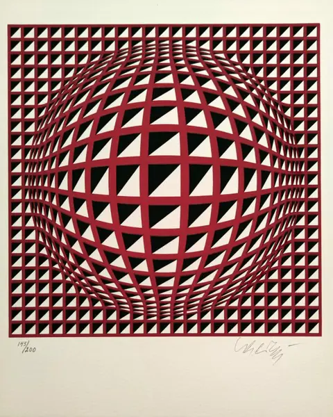 Victor Vasarely (1906-1997) - Terz Liten