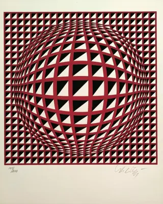 Victor Vasarely (1906-1997) - Terz Liten