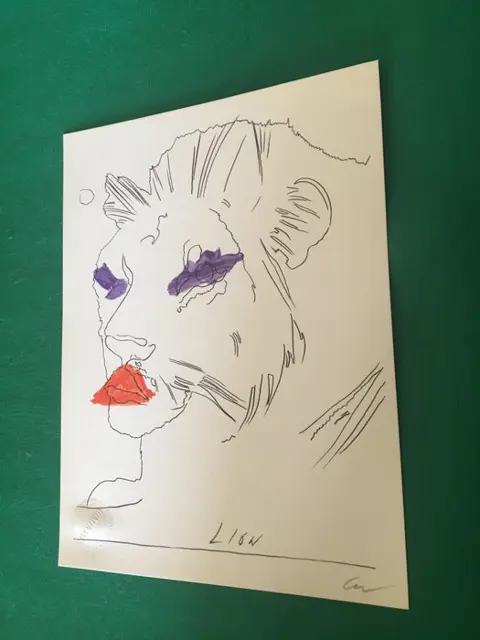 Andy Warhol (1928-1987) - Leone, da: I Segni dello Zodiaco