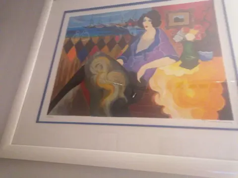 Itzchak Tarkay (1935-2012) - Summer Breeze