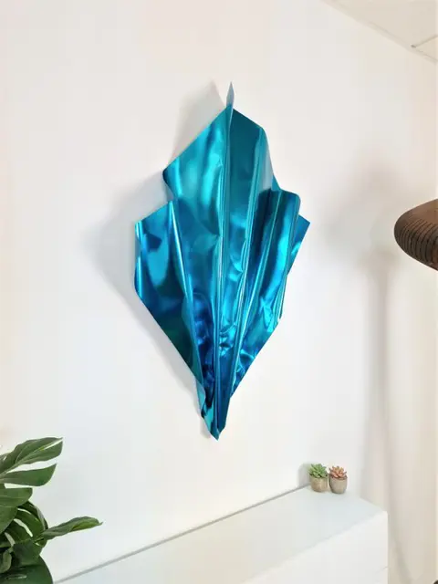 José Soler Art - Steel Silk. Blue