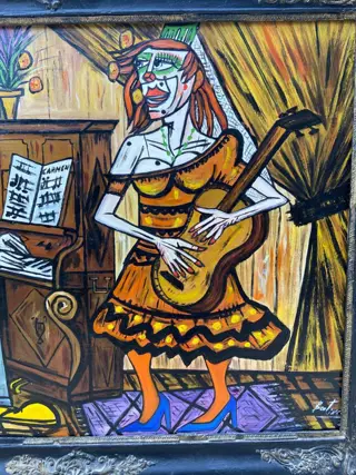 Christine Pereira dit Batine (XX) - Le Clown musicien et la Diva