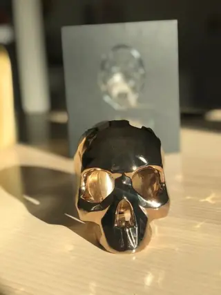 Richard Orlinski (1966) - SKULL SPIRIT (GUN ÉDITION) + PRINT SKULL