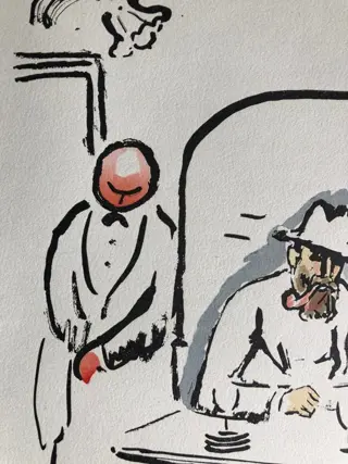 Kees Van Dongen (1877-1968) - In het cafe