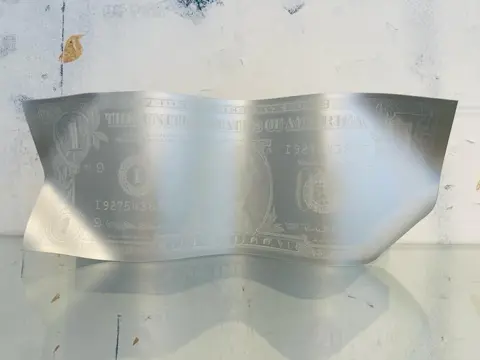 Karl Lagasse (1981) - ONE DOLLAR SILVER ONE WAY - 22 Exemplaires - Vendu sans prix de réserve.