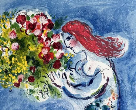 Marc Chagall (1887-1985) - Nice, baie des anges