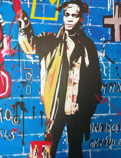 ANGOT (XX) - Basquiat "Samo is among us"
