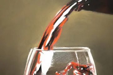 André Rios - Glass of wine