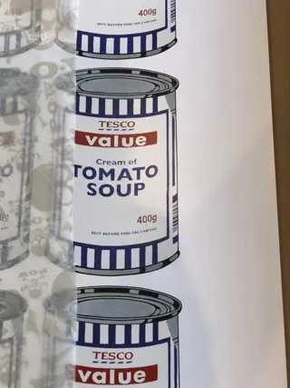 Banksy (1974) - Tesco Soup Cans