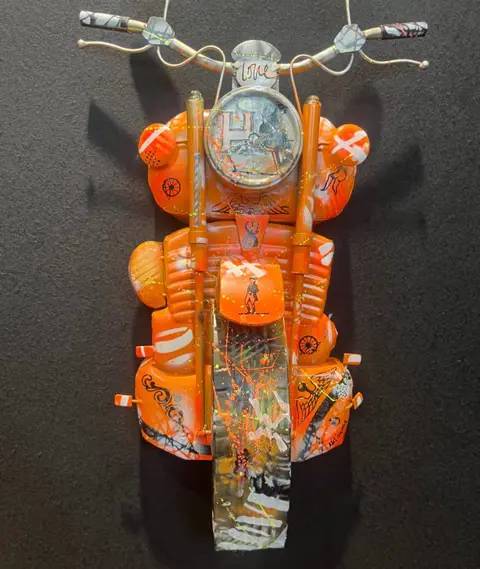 art'mony - Sculpture moto Hermès
